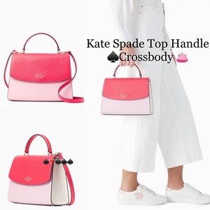 Kate Spade Natalia Top handle Colorblock Satchel Bag
